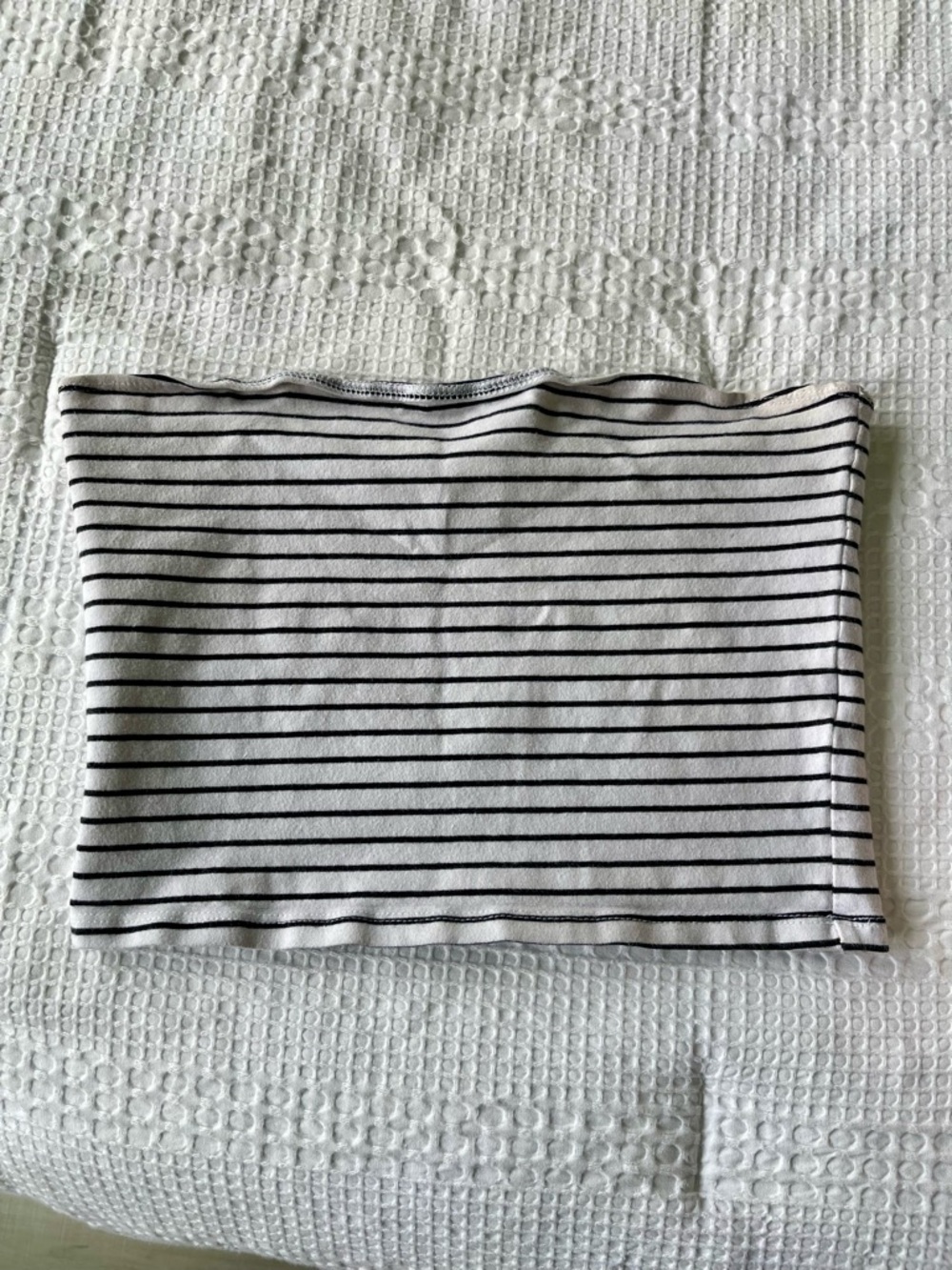 Forever 21 Black and White Striped Tank